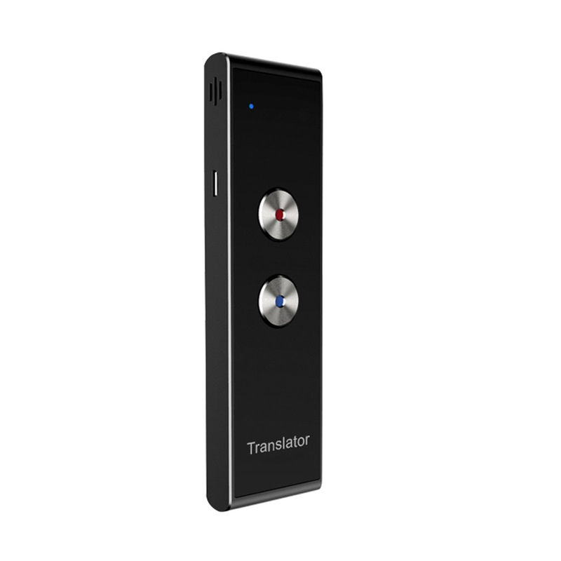 Мгновенное портативное переводное устройство Smart Voice трансляция Bluetooth Поддержка 44 + языков