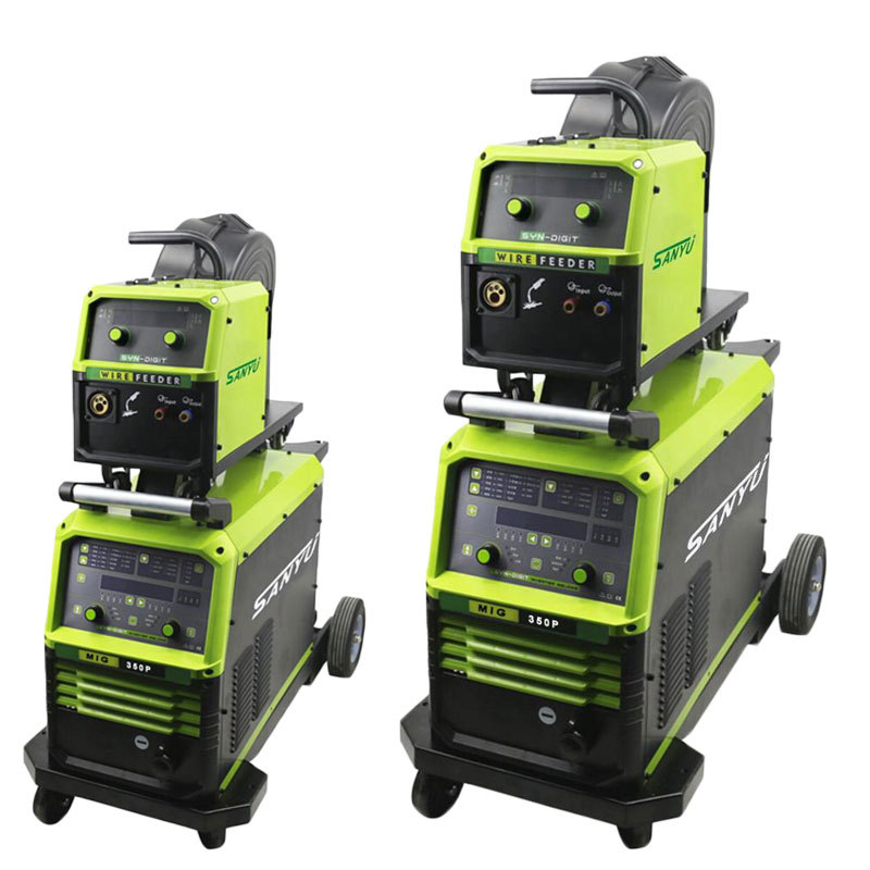 Air Cooler IGBT 500A MIG Welder Double Pulse MIG Welding Machine Multiple Function Arc Welders for Aluminum Stainless Steel Mild