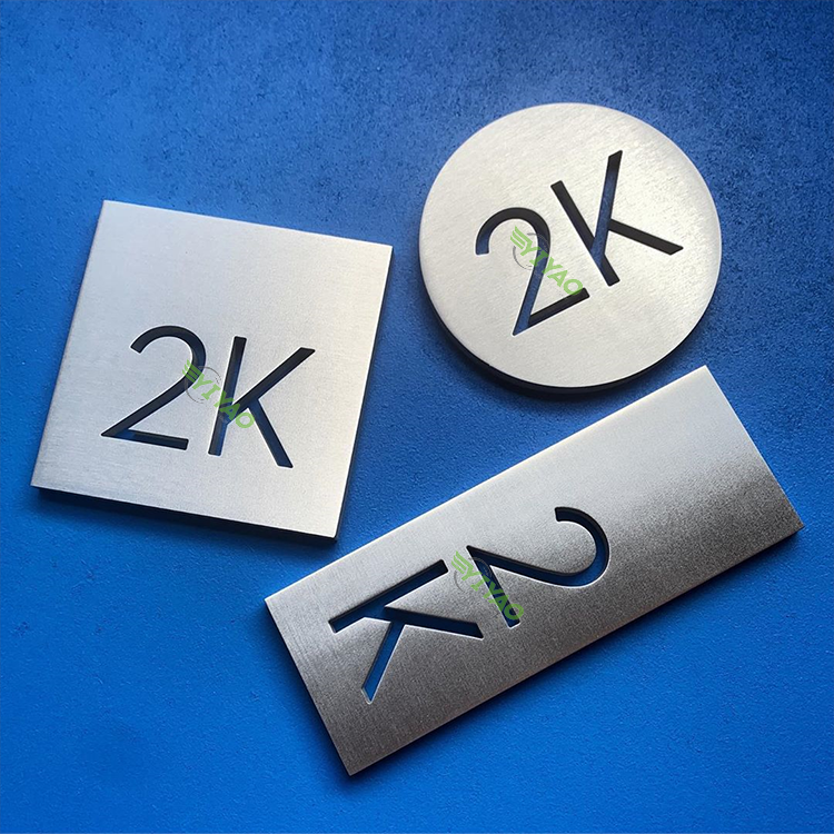 YIYAO wholesale sign manufacturing metal address numbers