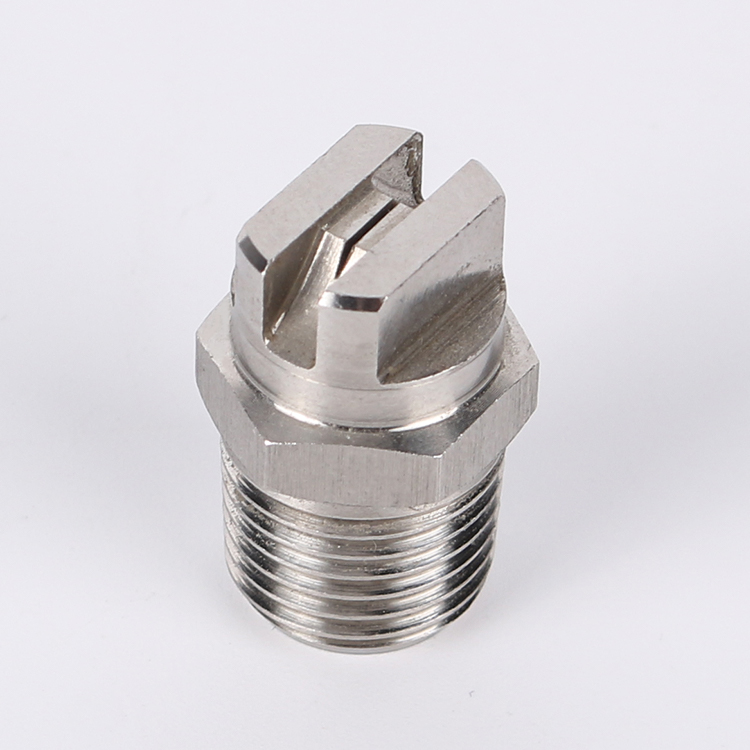 BYCO Customized Water Truck Flat Fan Spray Head Nozzle 6505 Flat jet stainless nozzle tip