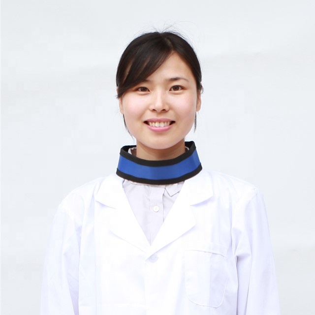 0.5mmpb radiation x ray CT room scanning straight model lead thyroid neck collar