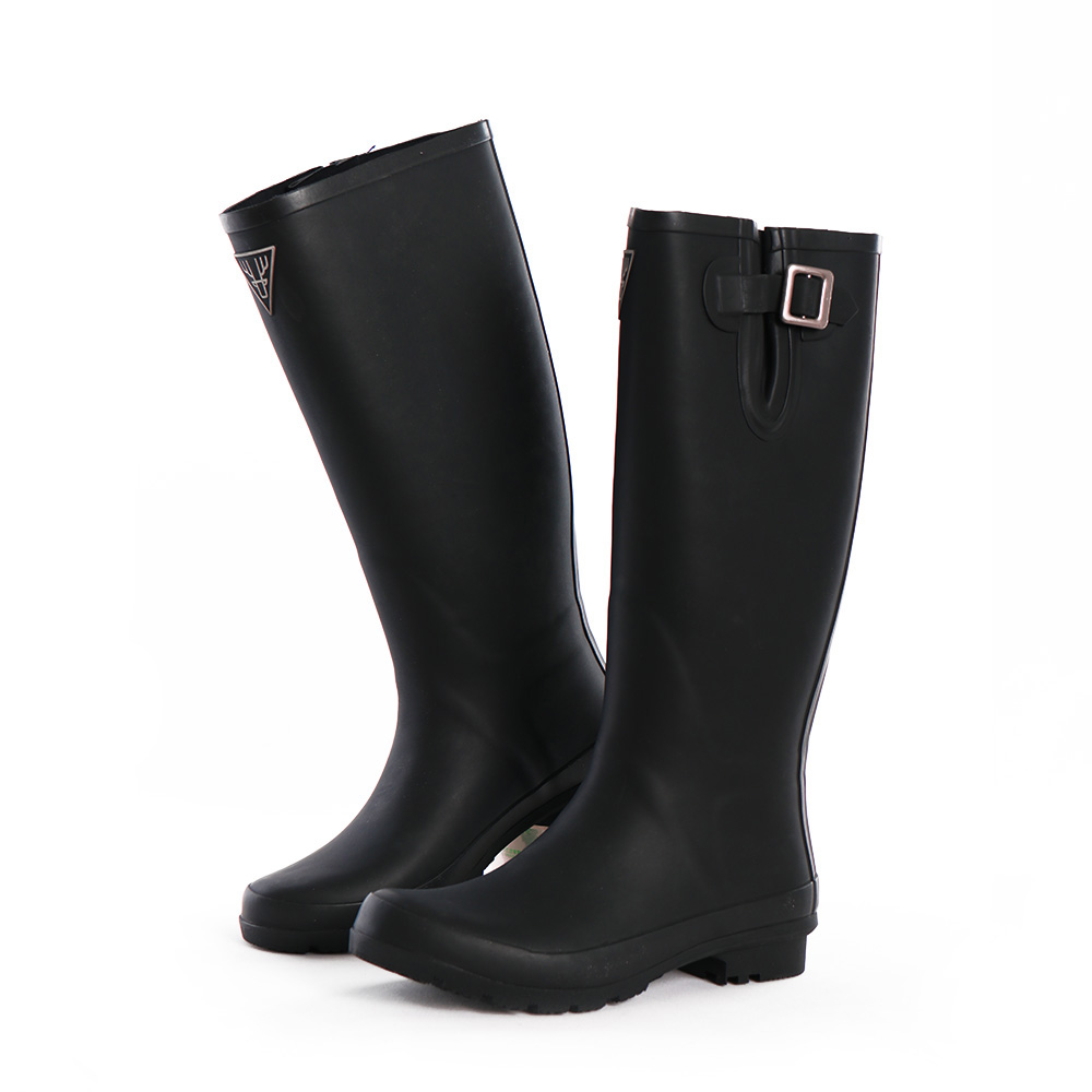 superior quality comfortable High top rain boots Non-Slip rubber shoes outdoor LAWR-007 2021 new 500 pair
