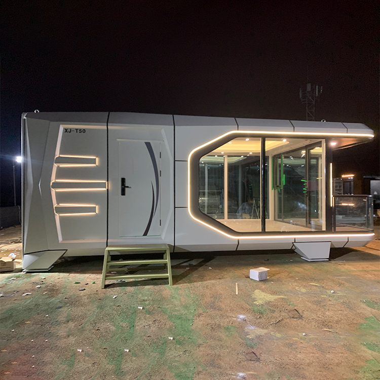 11.5m prefab apartment building/ modern prefab tiny house villa/ 8.5m prefabricated camp house