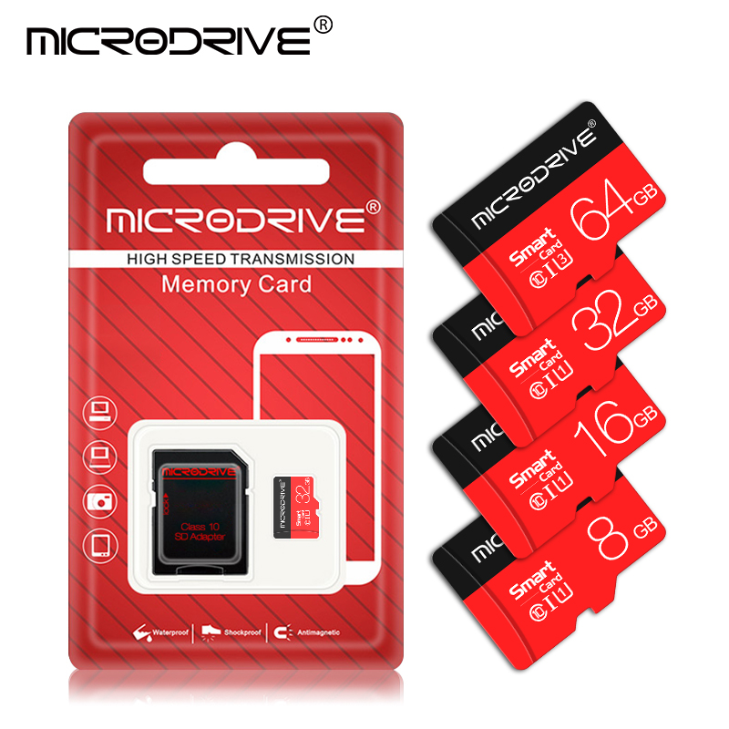 Microdrive брендовая карта памяти 4G 8G 16G 32G 64G 128G Micro SD