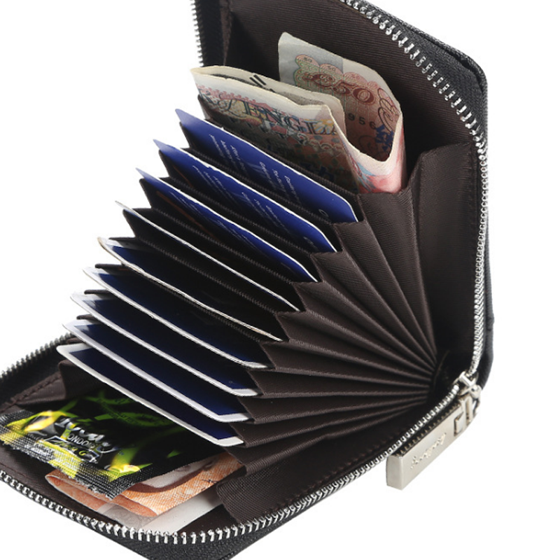 2021 Latest Hot Selling PU Leather Wallet for Men New Fashion Card Wallet Men Credit Card Holder Credit Card Bag Men Coin Purses