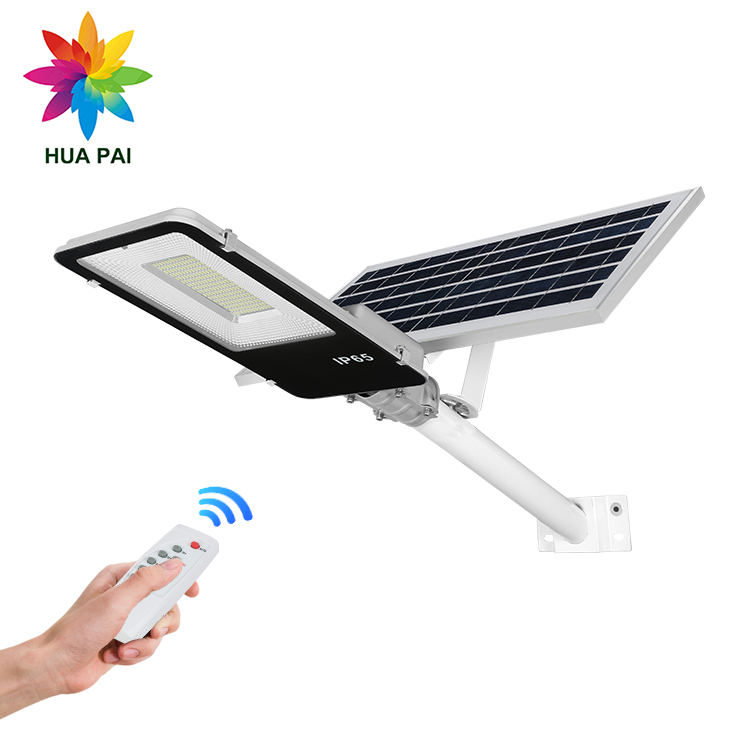 HUAPAI High brightness outdoor waterproof IP65 100watt solar led street light price