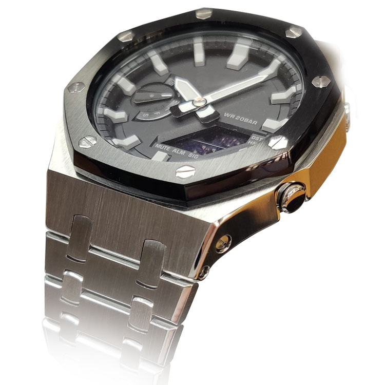 Китайская фабрика, оптовая продажа, ремешок из нержавеющей стали g shock ga2100