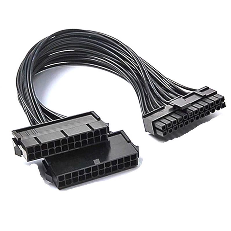 Atx 24pin Molex Dual Psu адаптер питания кабель синхронизации Add2psu стартер удлинитель для ПК части