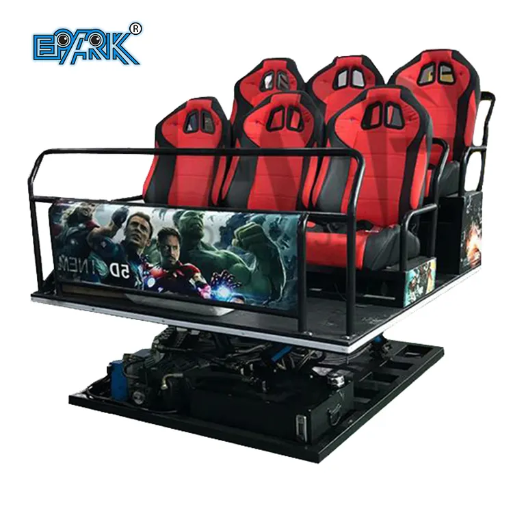 EPARK VR Interactive Attractions Full Motion 5D Cinema 7D Cinema Virtual Reality In Education