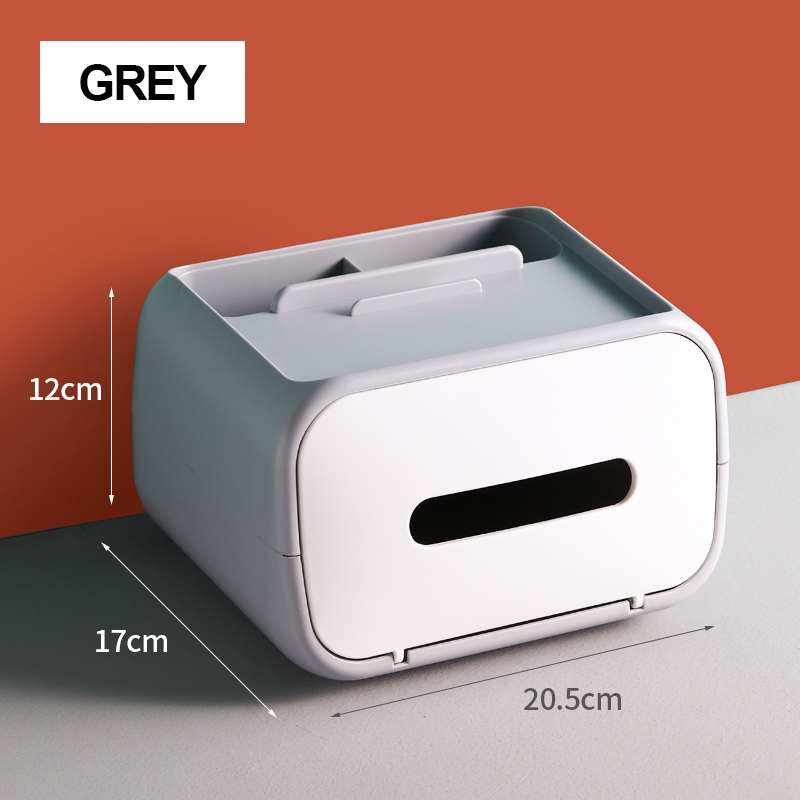 Abs Plastic Bathroom Toilet Free Standing Tissue Paper Box Hand Paper Towel Holder Freestanding Roll Tower Tissue Dispenser