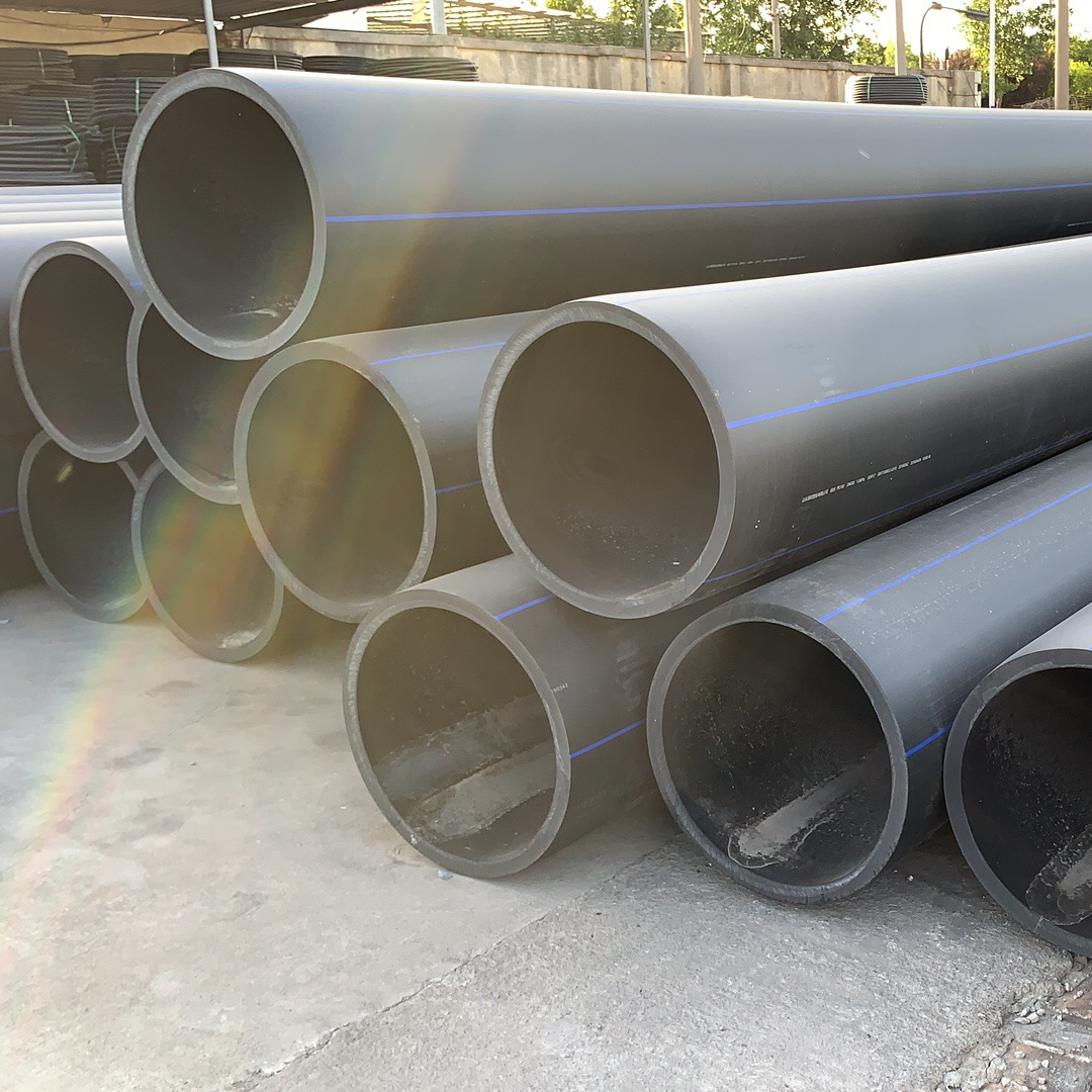HDPE100 Ил и песок hdpe трубы для морской земснаряд