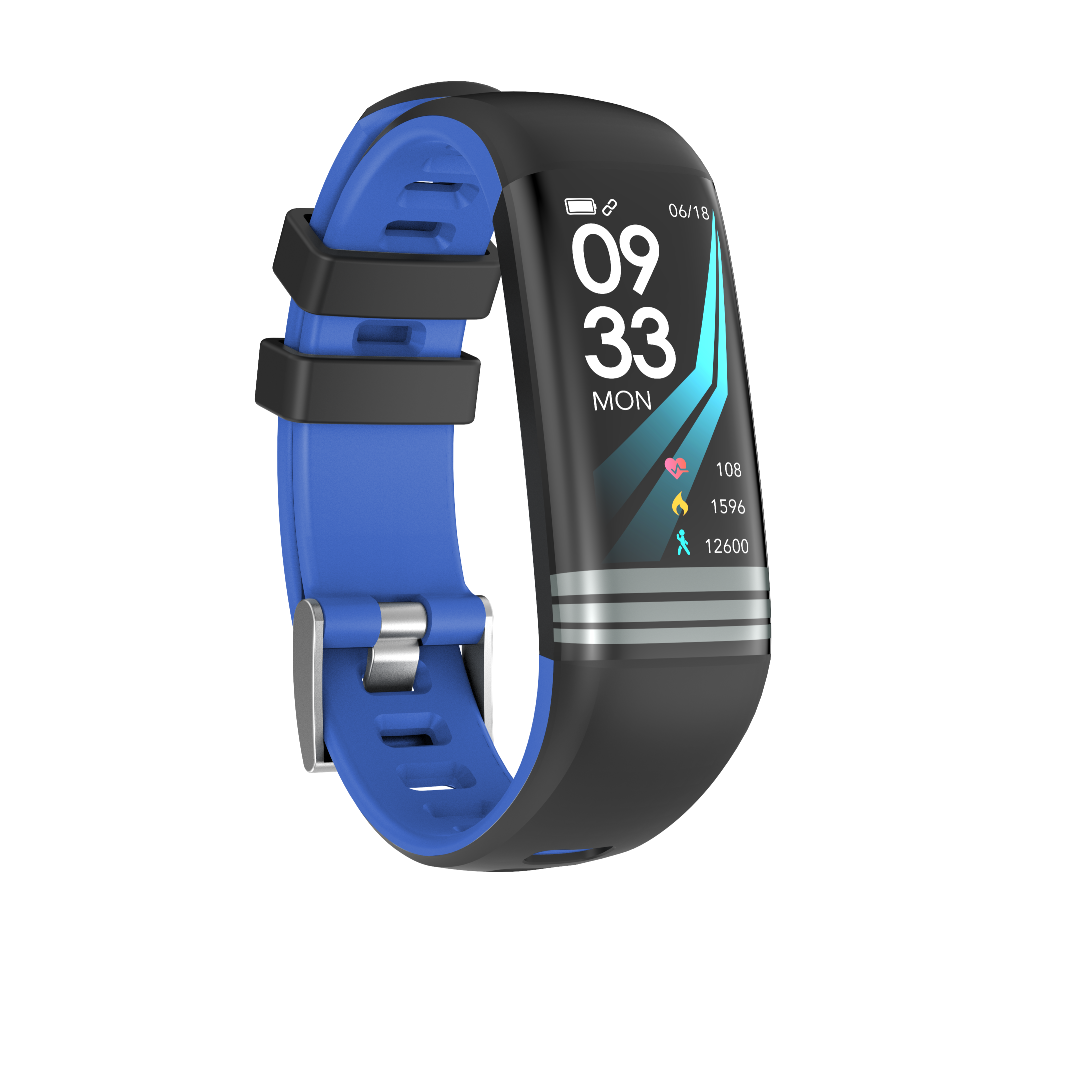 Спортивный фитнес-трекер водостойкий износостойкий смарт-браслет Smartband с монитором сердечного ритма