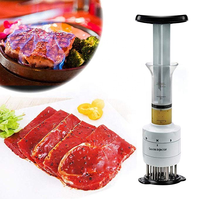 Amazon горячие продажи оптовая цена шприц для соусов барбекю мясные теннисные иглы