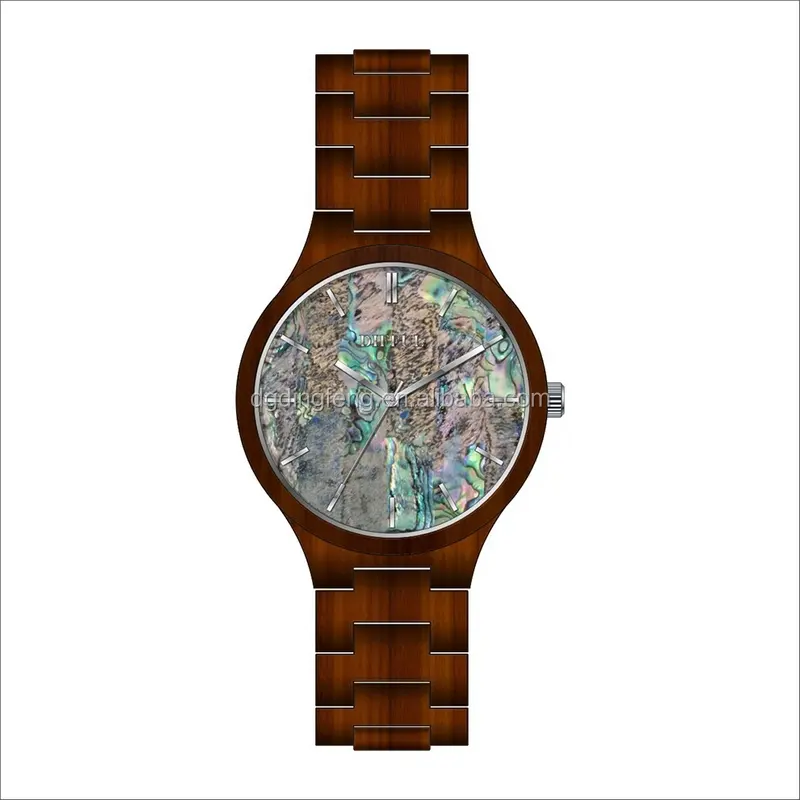 Factory Wholesale Multi-color Ladies Wood Bamboo Strap Can Customize Your Logo Free Shipping