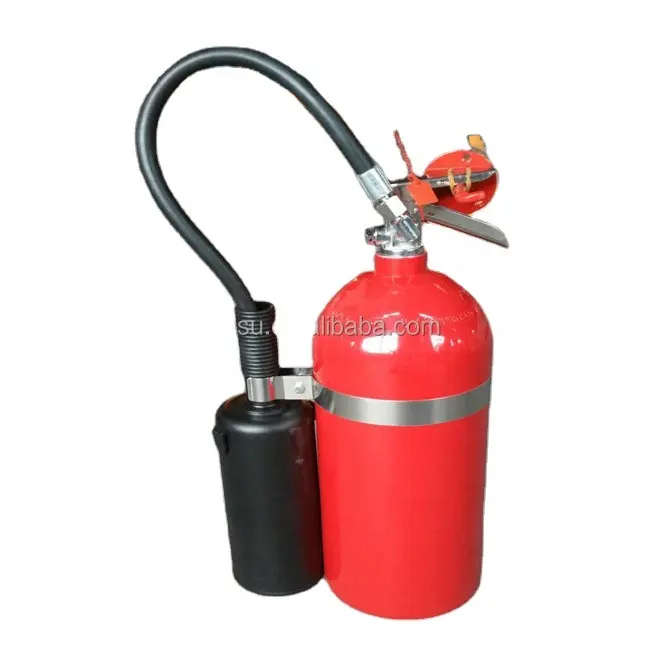4.5KG Aluminium Alloy Carbon Dioxide CO2 Fire Extinguisher 10lb 4.5kg AA6061 Material CO2 fire extinguisher
