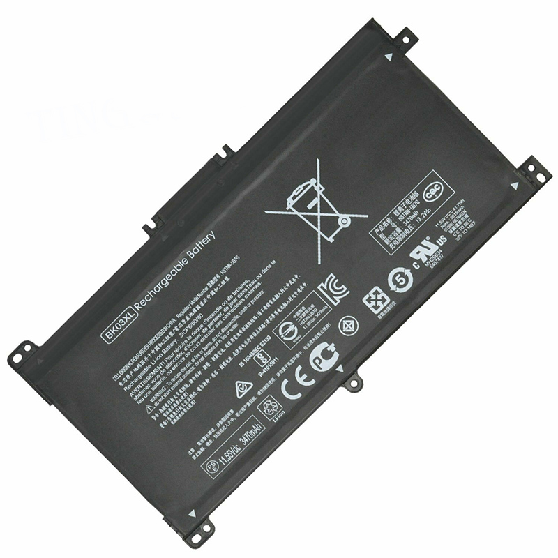 6Cell BK03XL ноутбук батарея оригинальный HSTNN-LB7S TPN-W125 HSTNN-UB7G для струйного принтера HP Pavilion x360 14 ноутбук компьютер Li-Polyme батарея