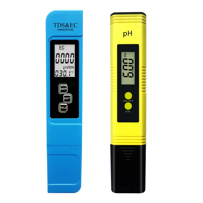 Hot Sale pH TDS Water Meter Combo High Accuracy Pen Type Temperature pH EC TDS Meter