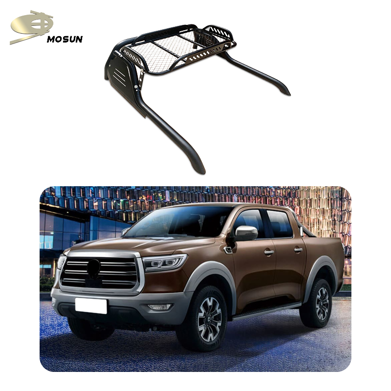 Фабрика Mosun, пикап 4x4, наборы кузова автомобиля из нержавеющей стали, рулонный стержень с багажником на крышу для Great Wall PAO для GWM Poer 2020-
