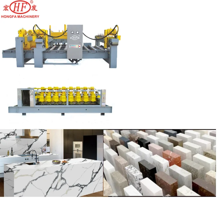 HONGFA 2024 artificial quartz plate Engineered quartz plate engineer quartz countertops for kitchen