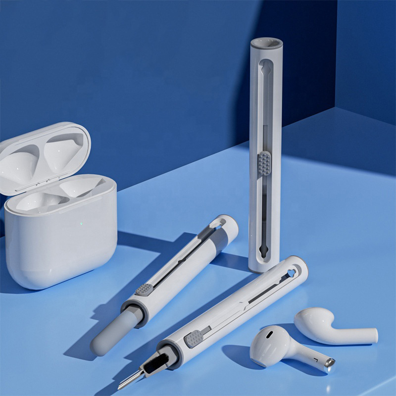 Индивидуальная ручка для чистки Airbuds, набор для очистки Airpod Pro 3 в 1, многофункциональный набор для чистки наушников Airbuds, ручка для чистки