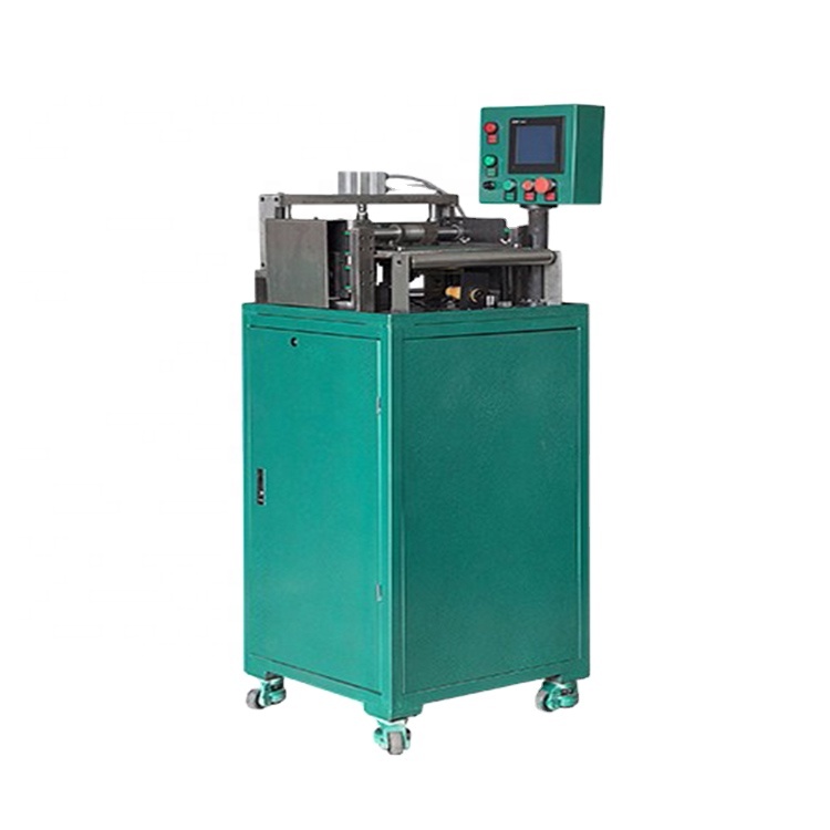 Автоматическая кондиционер конденсатор тепла exhanger fin servo cutter машина оборудование