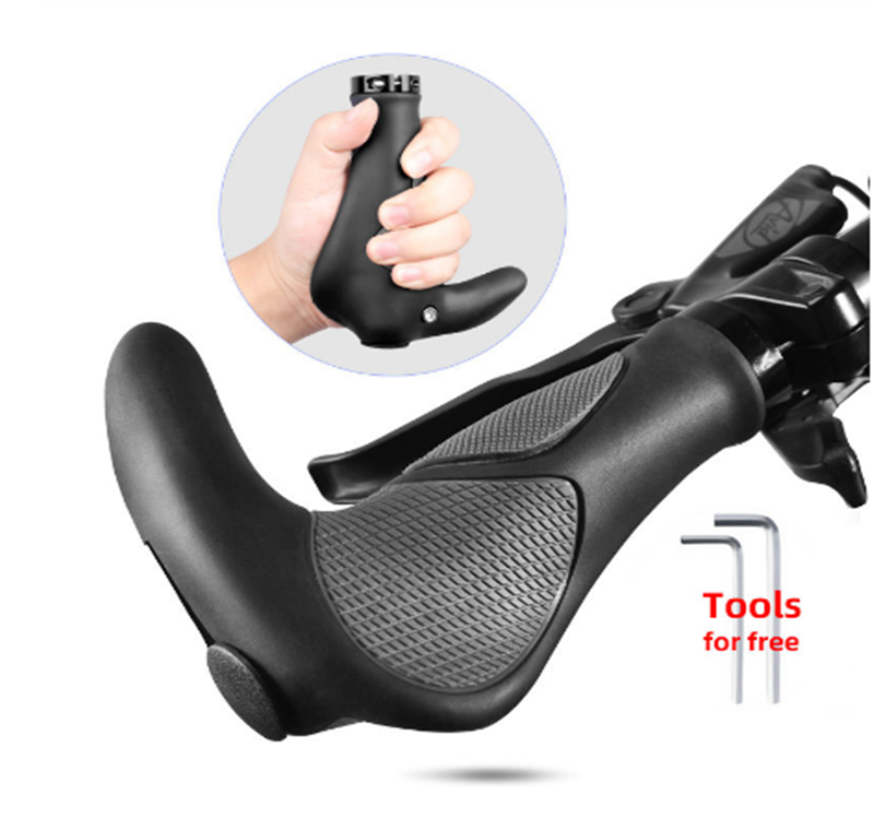 Bicycle Silicone Handlebar Grips TPR Integrated Rubber handle MTB Cycling Hand Rest Mountain Bike Grip