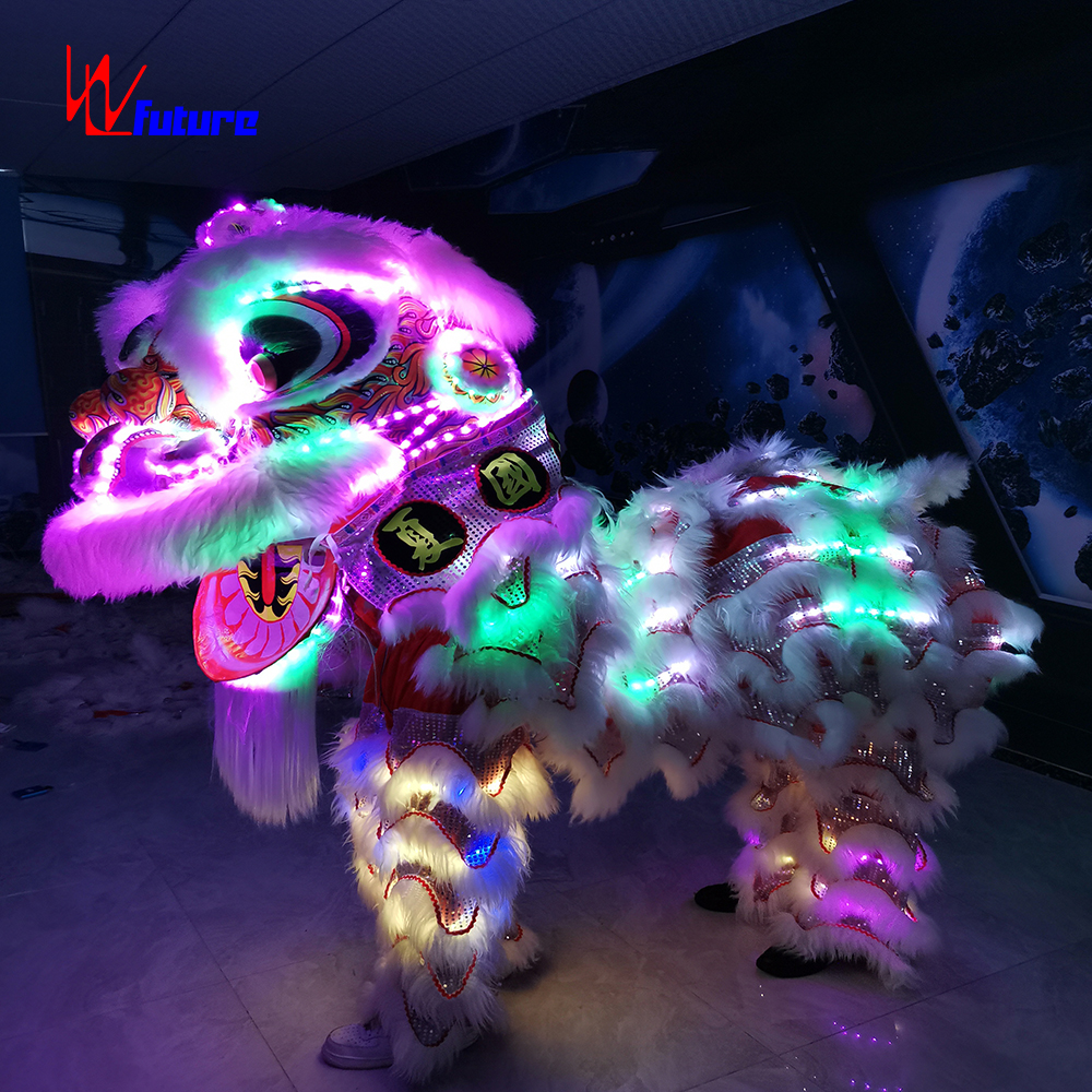 Китай, танец льва, аутентичное бамбуковое плетение и Foshan, танец льва, Южный Лев и австралийский шерстяной Лев