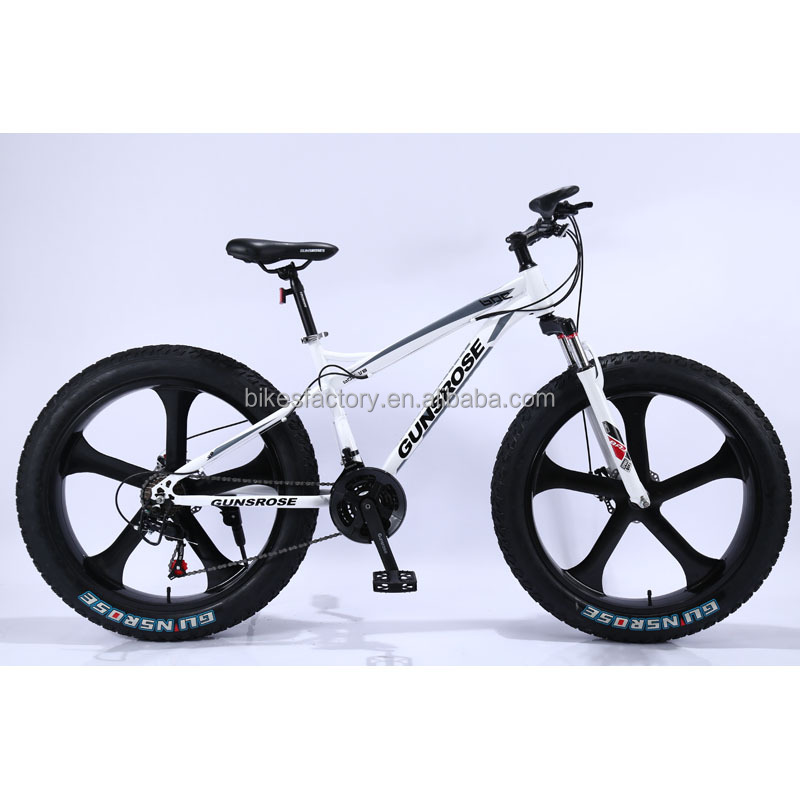 Hi quality Newest design bicycle steel frame disc brake aluminum rim 4.0 tire speed changing snow bike