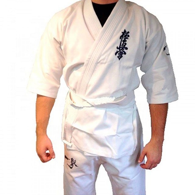 100% хлопок холст kyokushin karate gi kyokushin форма