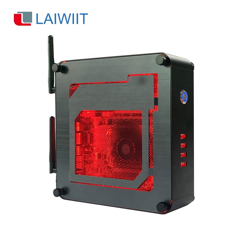 LAIWIIT Mini HTPC mini PC Core i7 8gb mini pc 4gb Графический компьютер
