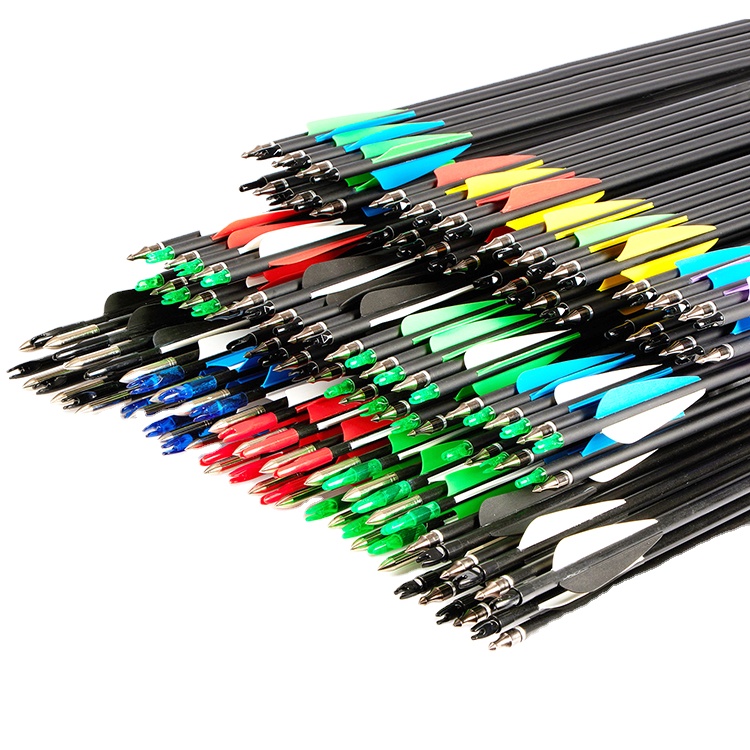 Carbon fiber hunting arrows