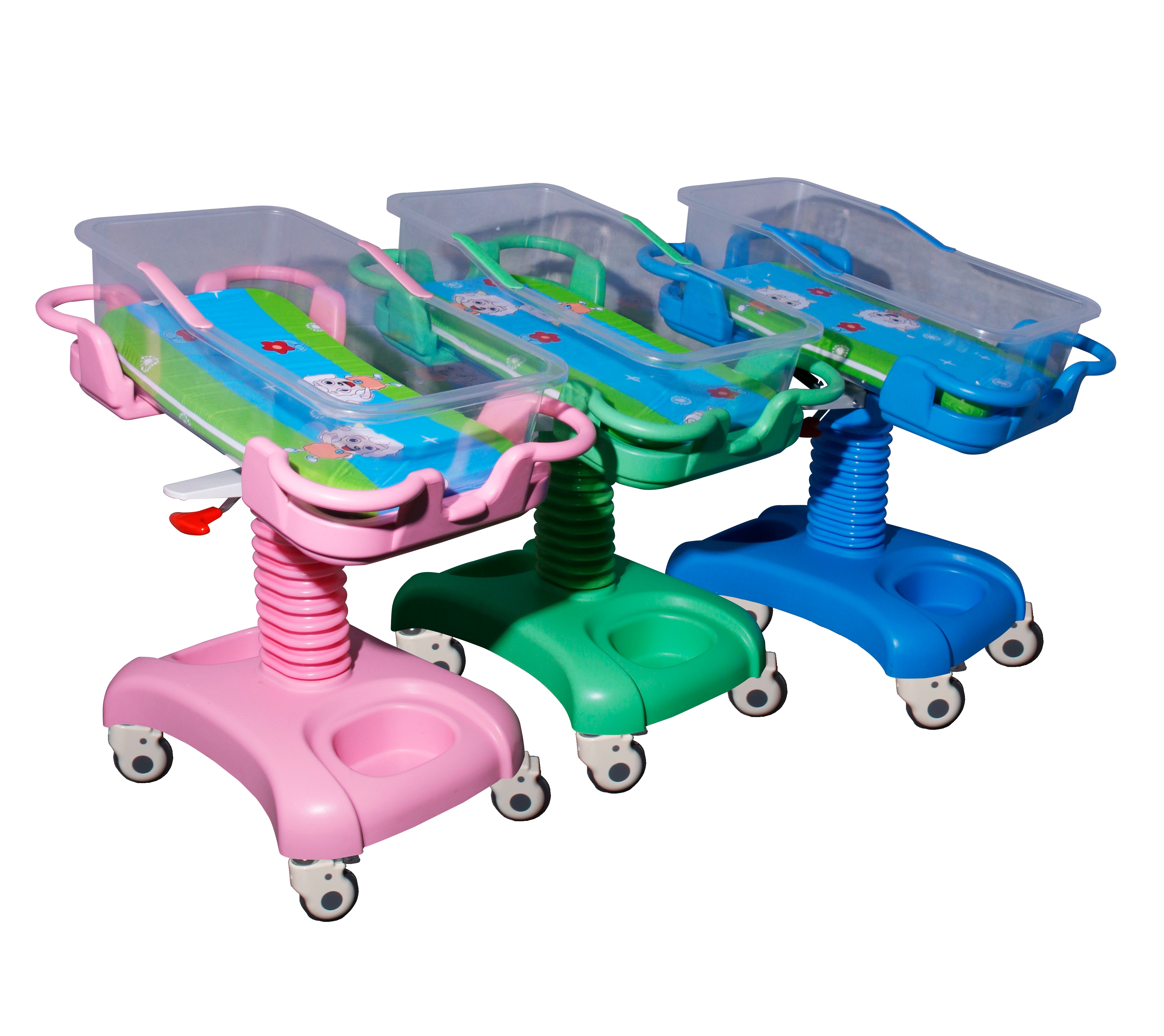 New Hot Items Hospital Baby Bed Trolley Promotional Various Good Quality