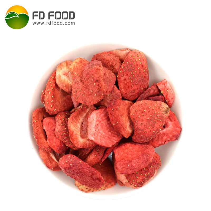 Guilin FDFOOD US $ составляет 35 коробки стоимость доставки в Малайзии полностью или 5-7 мм/ломтик с ярких закуски клубники сухая заморозка