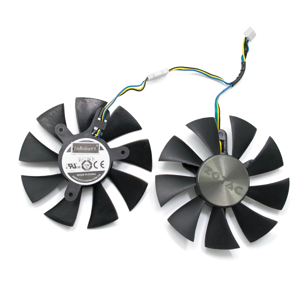 85 мм GFY09010E12SPA 4PIN GTX1070 42 мм отверстие охлаждающий вентилятор для Zotac GTX1070 камер Мгновенной Печати mini 8 Гб GTX 1060 3 ГБ AMP Core Edition графических карт