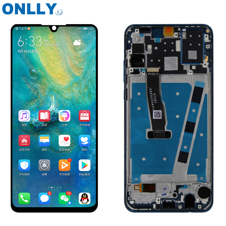 6,15 "с ЖК-дисплеем для Huawei P30 Lite MAR-LX1M MAR-LX2J ЖК-дисплей с цифрователем сенсорного вода и рамкой для Huawei Nova 4E ЖК-дисплей