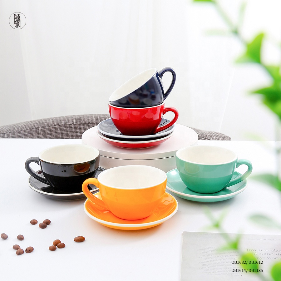 На заказ Demitasse чашки эспрессо чашки с блюдцами керамическая чашка кофе и блюдце набор