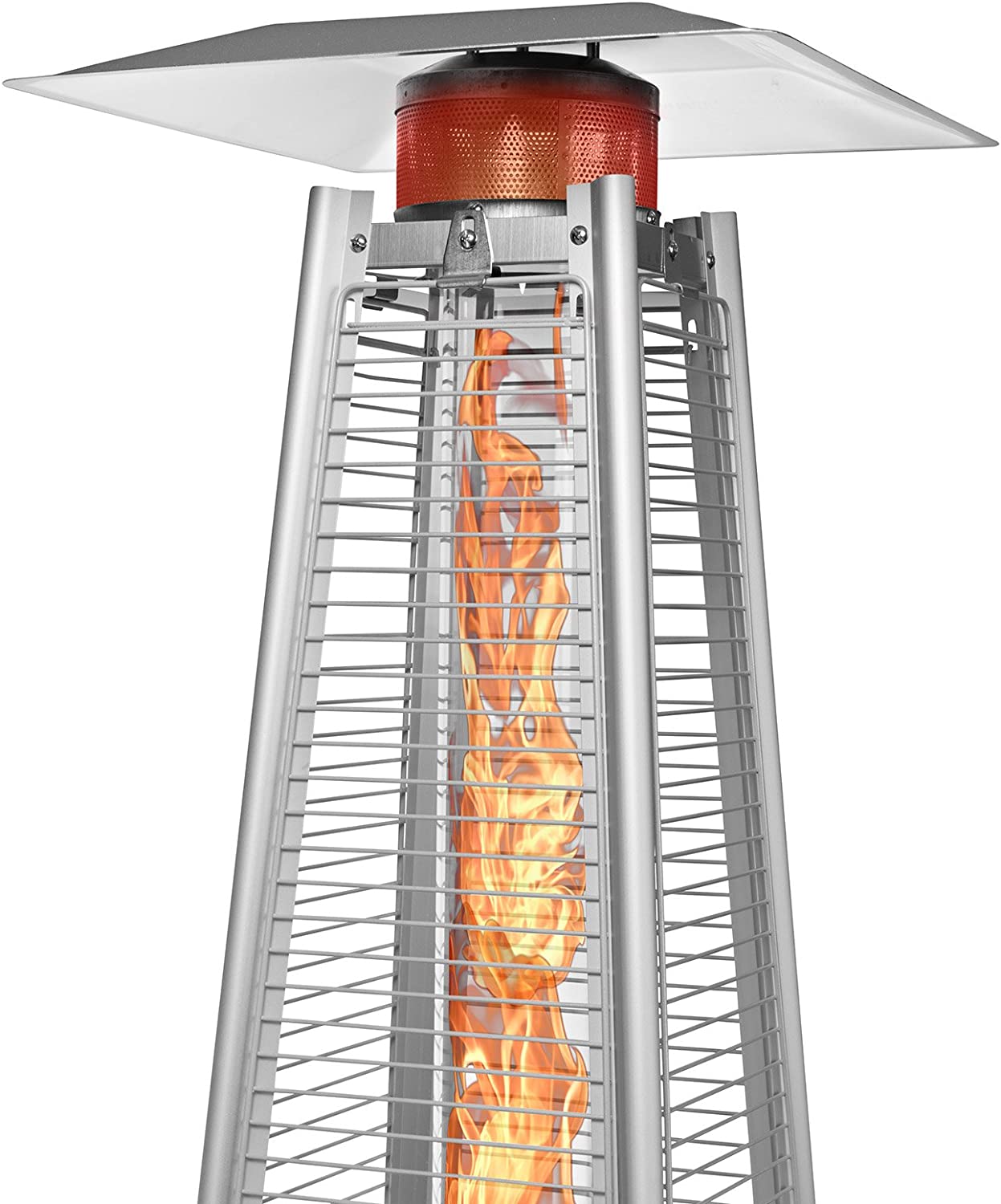 Commercial Glass Tube Outdoor Patio Heater Natural Gas Radiant
