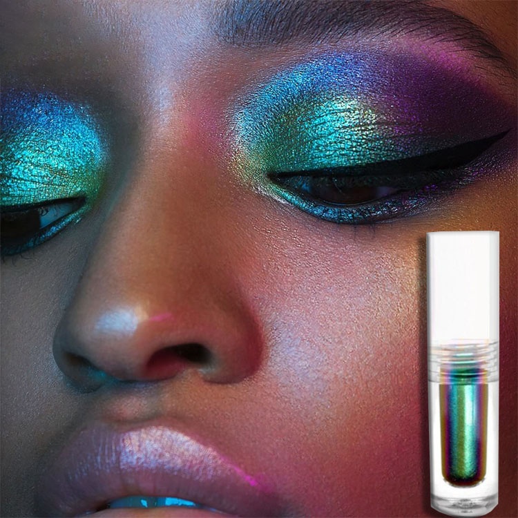 Хэллоуин Макияж Duochrome жидкие тени для век Хамелеон многохромные жидкие тени для век двойной хромовый пигмент блестящие тени для век