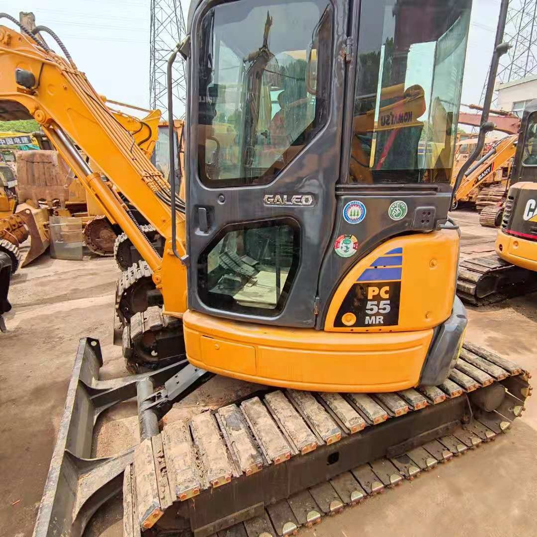 Мини-экскаватор, копающая машина для продажи, Новый мини-экскаватор Komatsu pc55mr