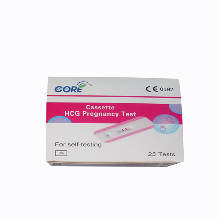 Medical General Hcg Pregnancy Rapid Test Card