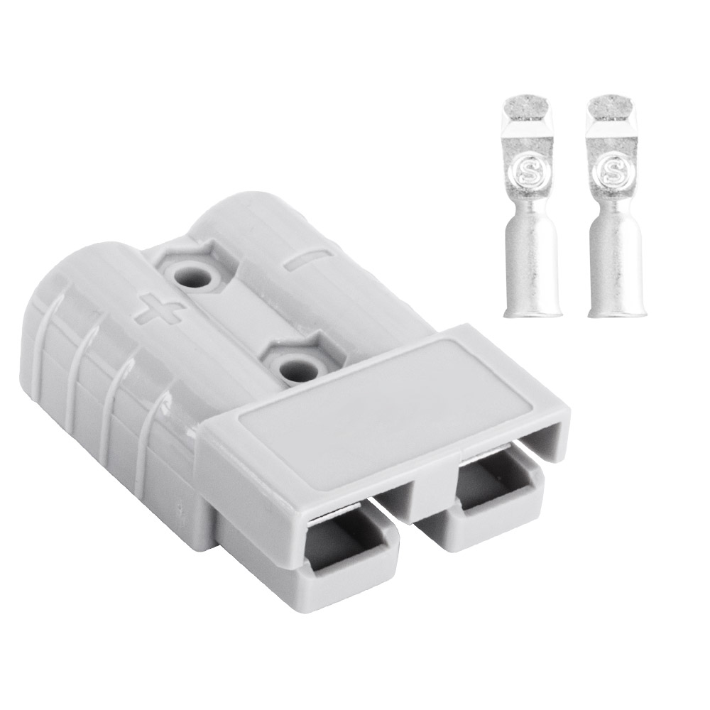 Серый Поликарбонат 12V 24V 6AWG 50A Anderson стиль штекерные соединители