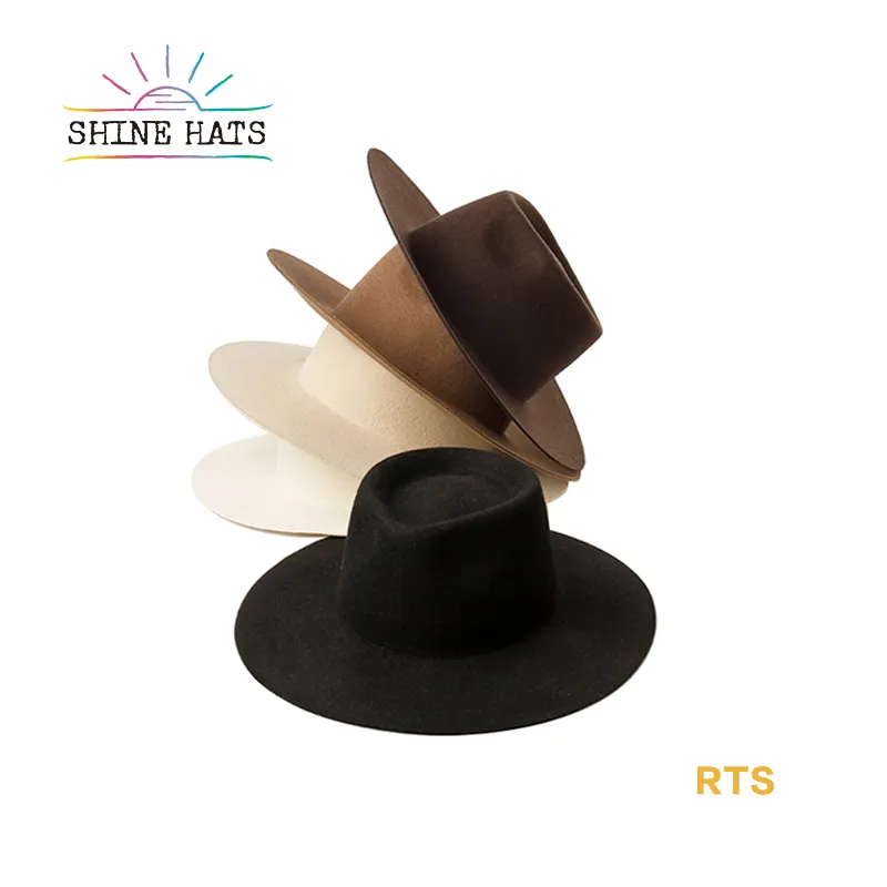 2021 оптовая продажа, индивидуально изготовленные шляпы, верблюжьи шерстяные фетровые шляпы федоры ручной работы из 100% шерсти