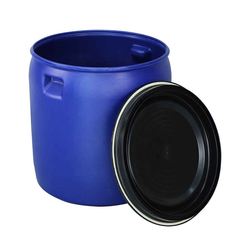 New special design 150L Round accept custom logo blue chemical plastic barrels
