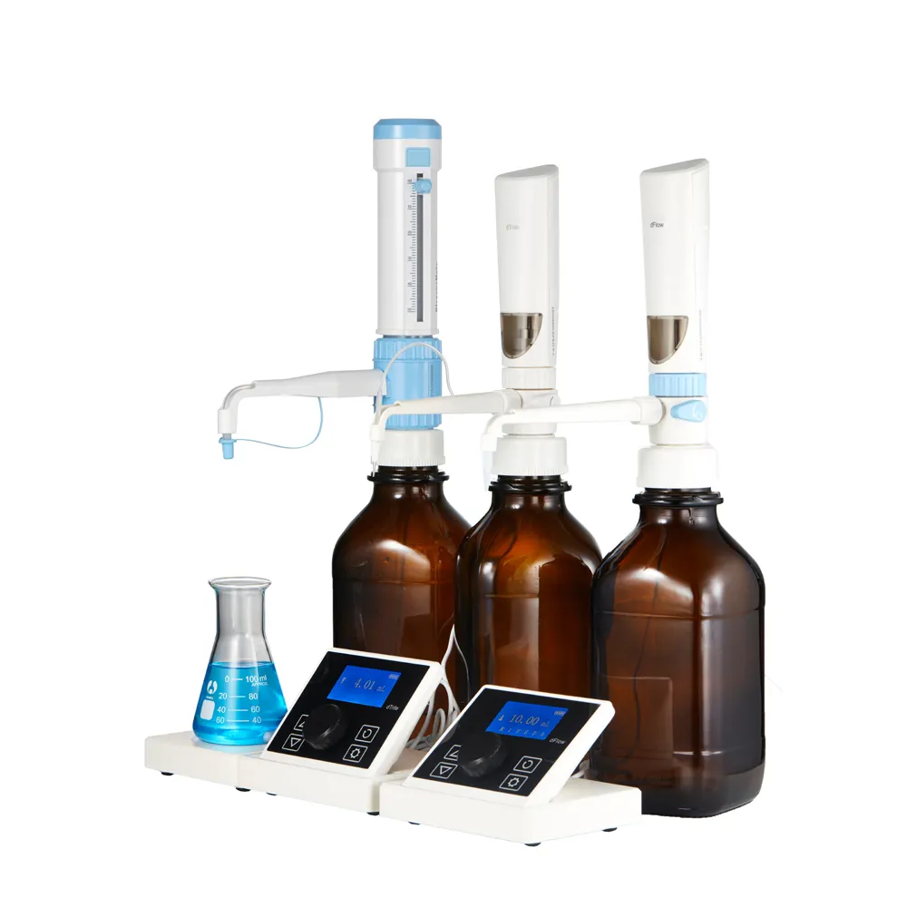 DTrite Laboratory Liquid Handling Titration Device Electronic Titrator Digital Burette