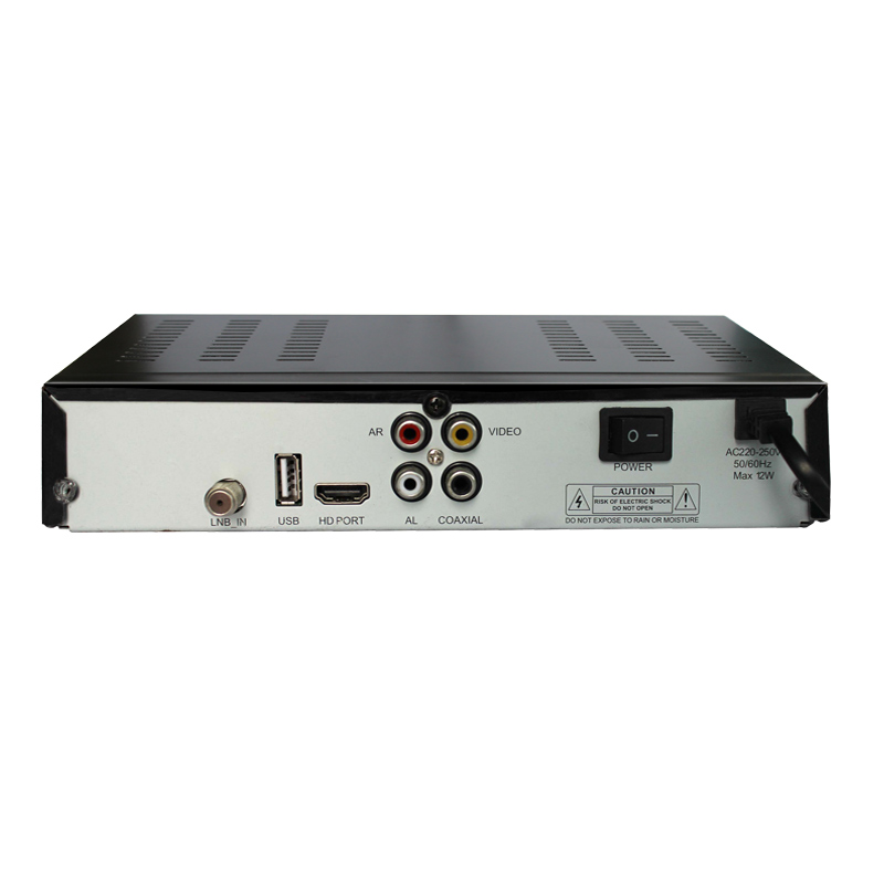 Новый стиль для спутникового ТВ-приемника DVB-S2 FTA 1080P IP H.264 оправой hd мультипросветление с каждой стороны-язык Декодер каналов кабельного телевидения dvb-s2X biss key