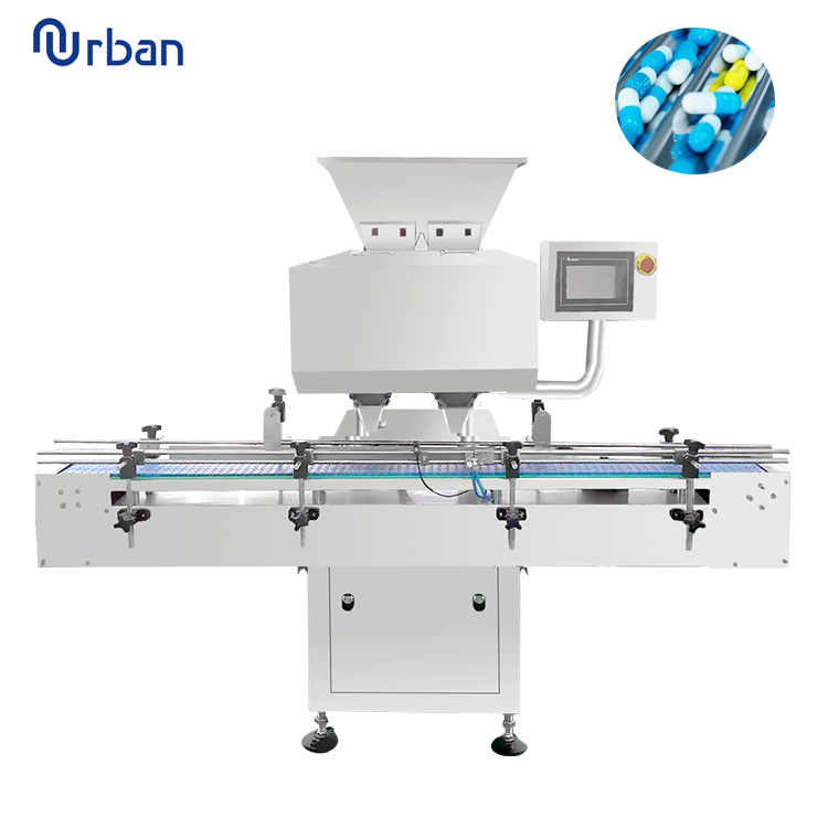 Multi Channel Bottled Soft gelatin capsule filling and counting machine Capsule Pill Counter