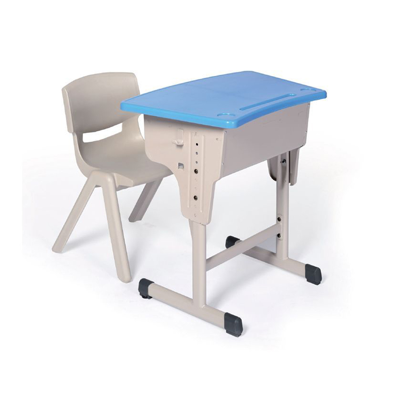 Modern plastic adjustable student chair and table elementary school furniture desk for study