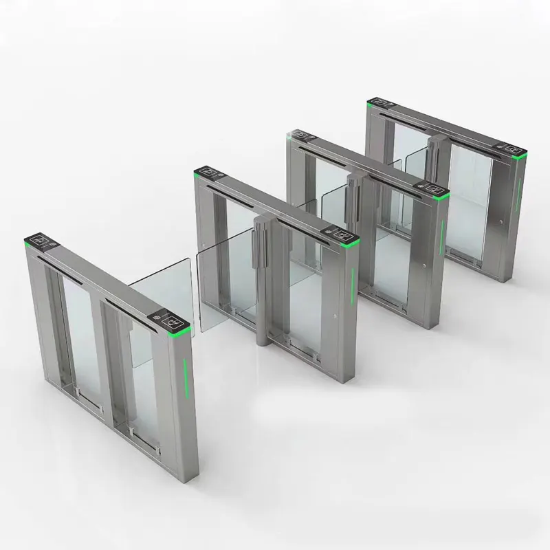 High Security Modern Easy To Install Quick Smart Security System Turnstile Swing Gate