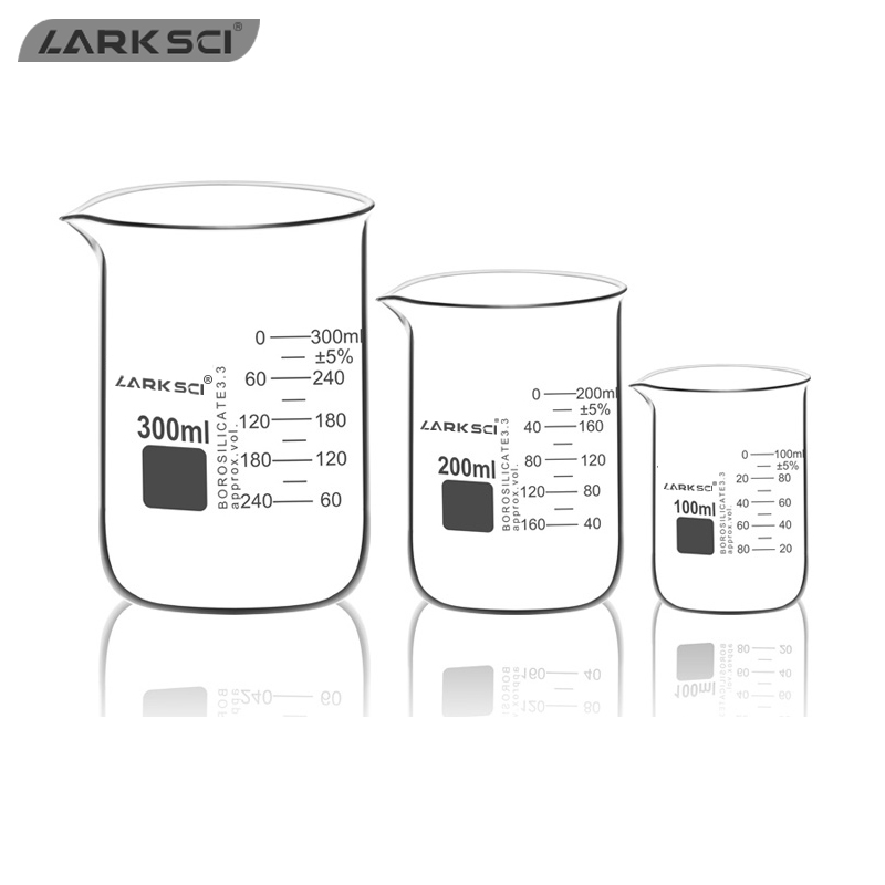 Larksci LAB Borosilicate 3.3 Glass Beaker Factory