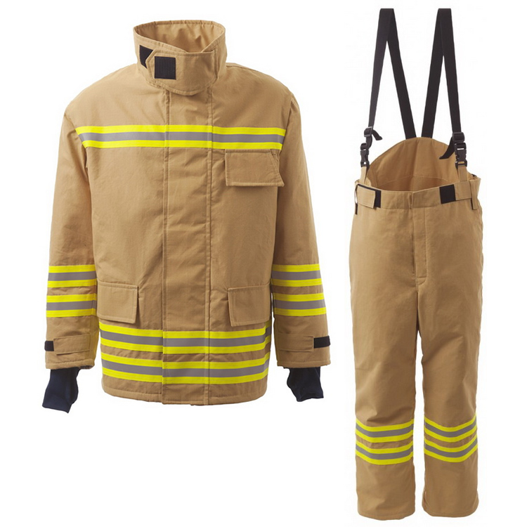 Поставка с завода NFPA 1971 EN 469 Rip Stop 4 слоя Nomex пожарная машина пожарные куртки